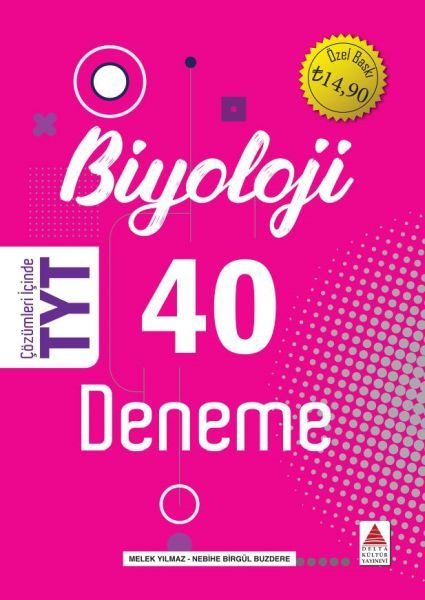 TYT Biyoloji 40 Deneme(Yeni)  (4022)