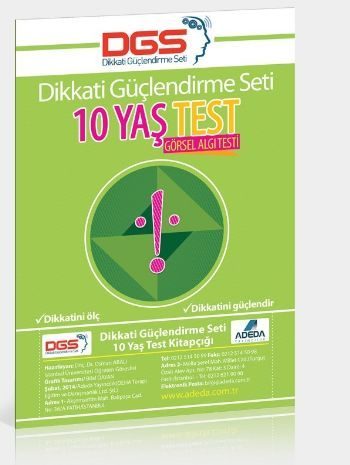 Dikkati Güçlendirme Seti 10 Yaş Test  (4022)