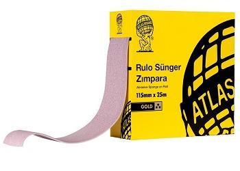 CLZ202 Atlas Gold 120 Kum Sünger Zımpara 115 mm 1 Metre