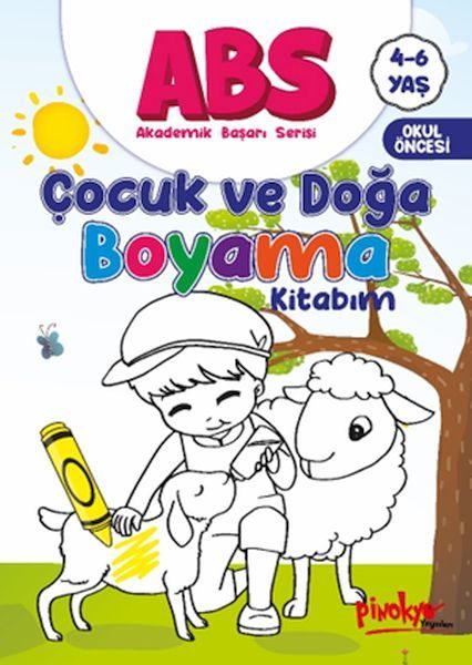 ABS 4-6 Yaş Çocuk ve Doğa Boyama Kitabım  (4022)