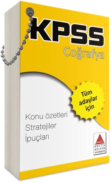 KPSS Coğrafya Strateji Kartları  (4022)