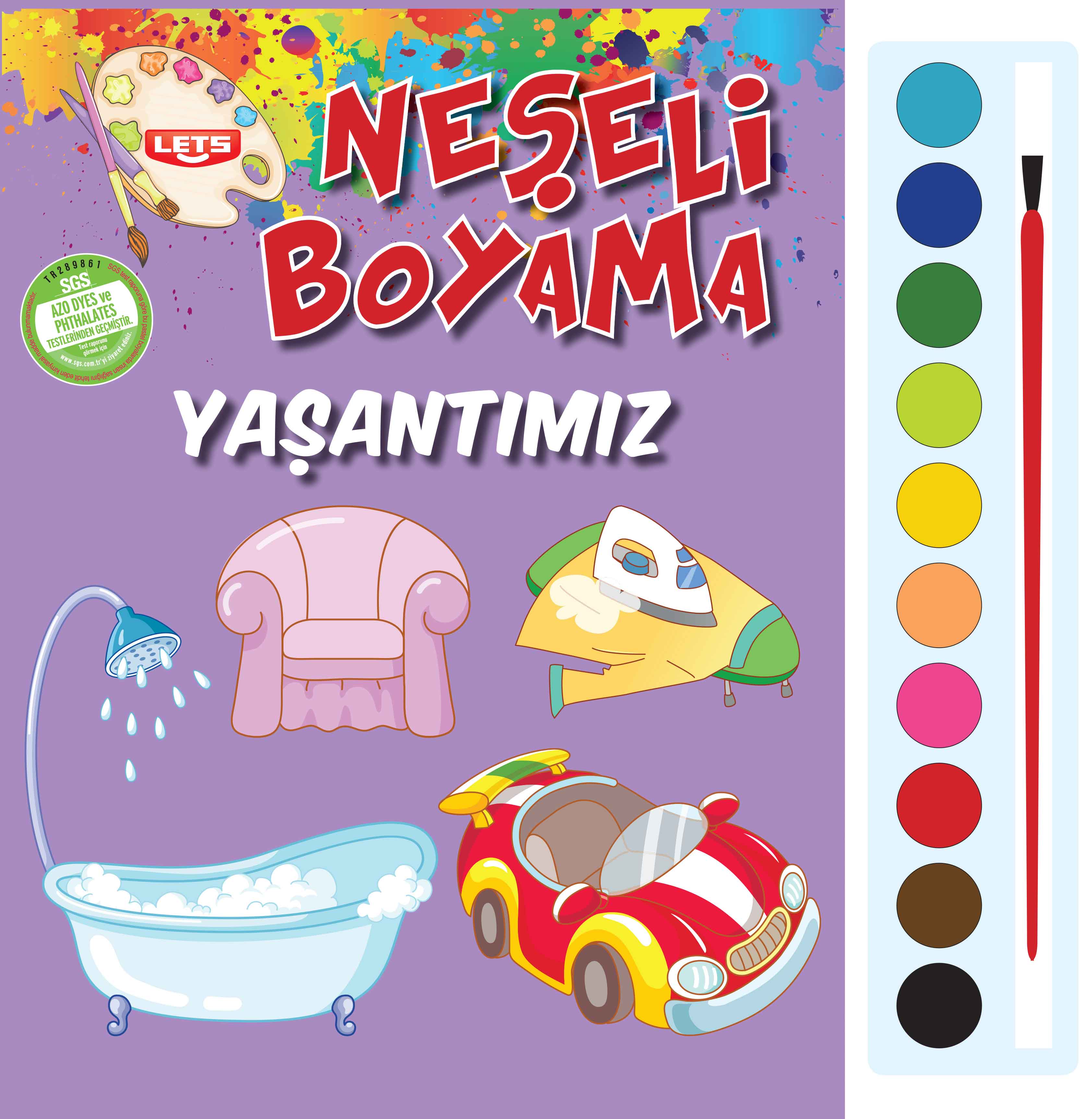 Neşeli Boyama - Yaşantımız  (4022)