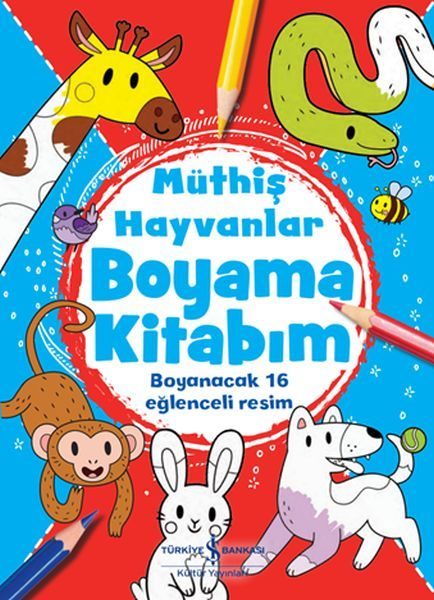 Müthiş Hayvanlar Boyama Kitabım  (4022)