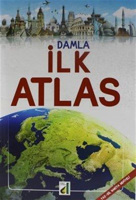 Damla İlk Atlas (Yaz Sil Harita Hediyeli)  (4022)