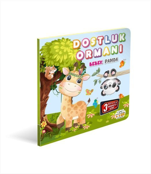 Dostluk Ormanı Bebek Panda 3 Boyutlu  (4022)