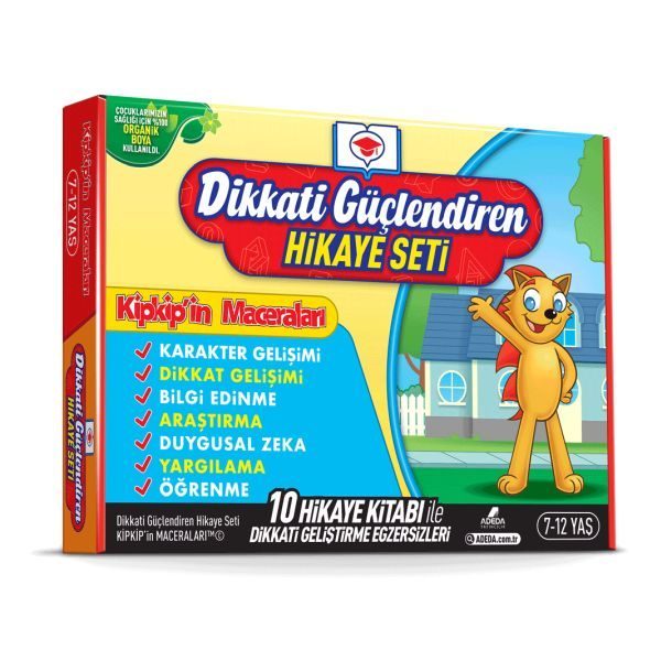 Kipkip'in Maceraları - Set   (7-12 Yaş)  (4022)