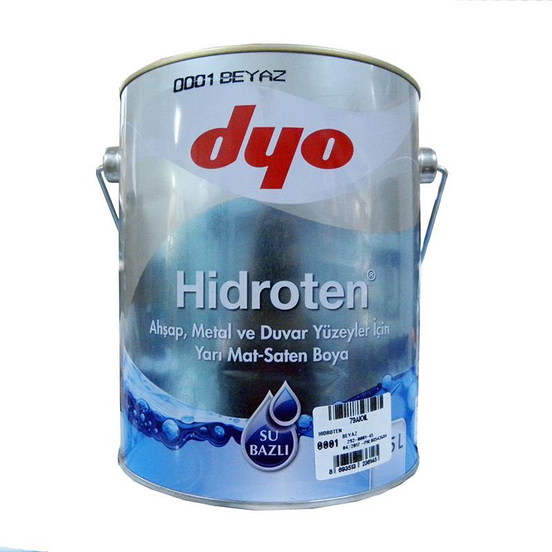 CLZ202 Dyo Hidroten Yarı Mat Sentetik Metal Ahşap Boyası 2,5 Litre