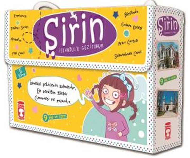 Şirin İstanbul'u Geziyorum - 01 Set (5 Kitap Takım)  (4022)