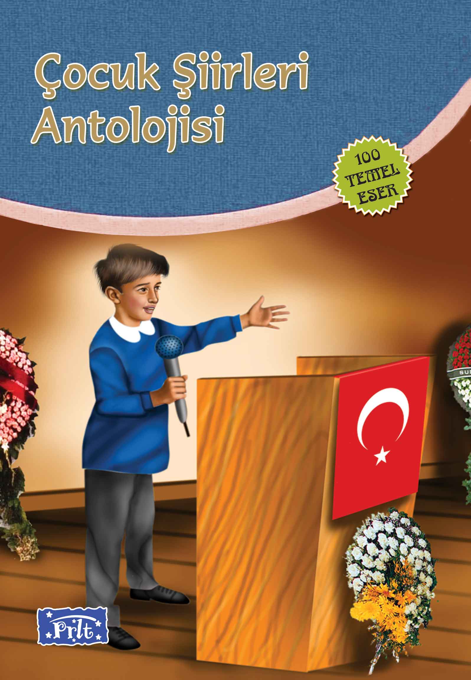 Çocuk Şiirleri Antolojisi (100 Temel Eser İlköğretim)  (4022)