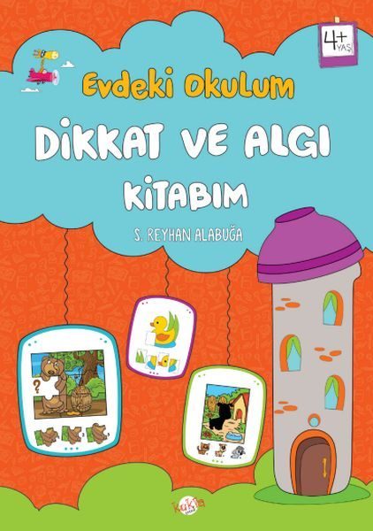 Evdeki Okulum Dikkat ve Algı Kitabım 4+Yaş  (4022)