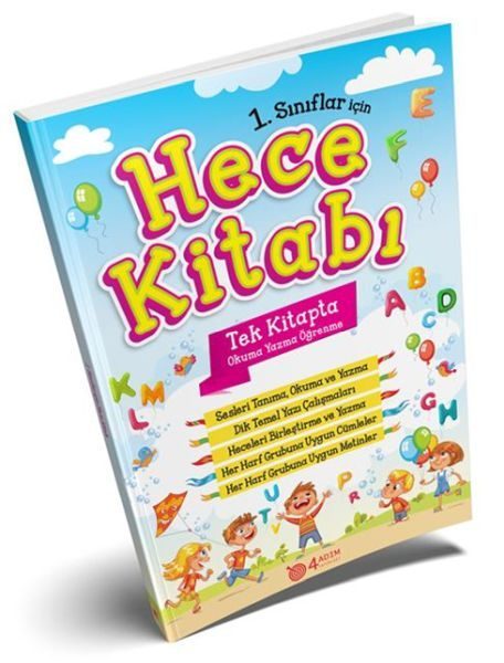 1.Sınıflar İçin Hece Kitabı  (4022)