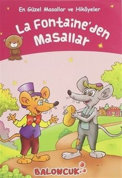 Çocuklar için En Güzel Masallar ve Hikayeler - La Fontaine'den Masallar  (4022)