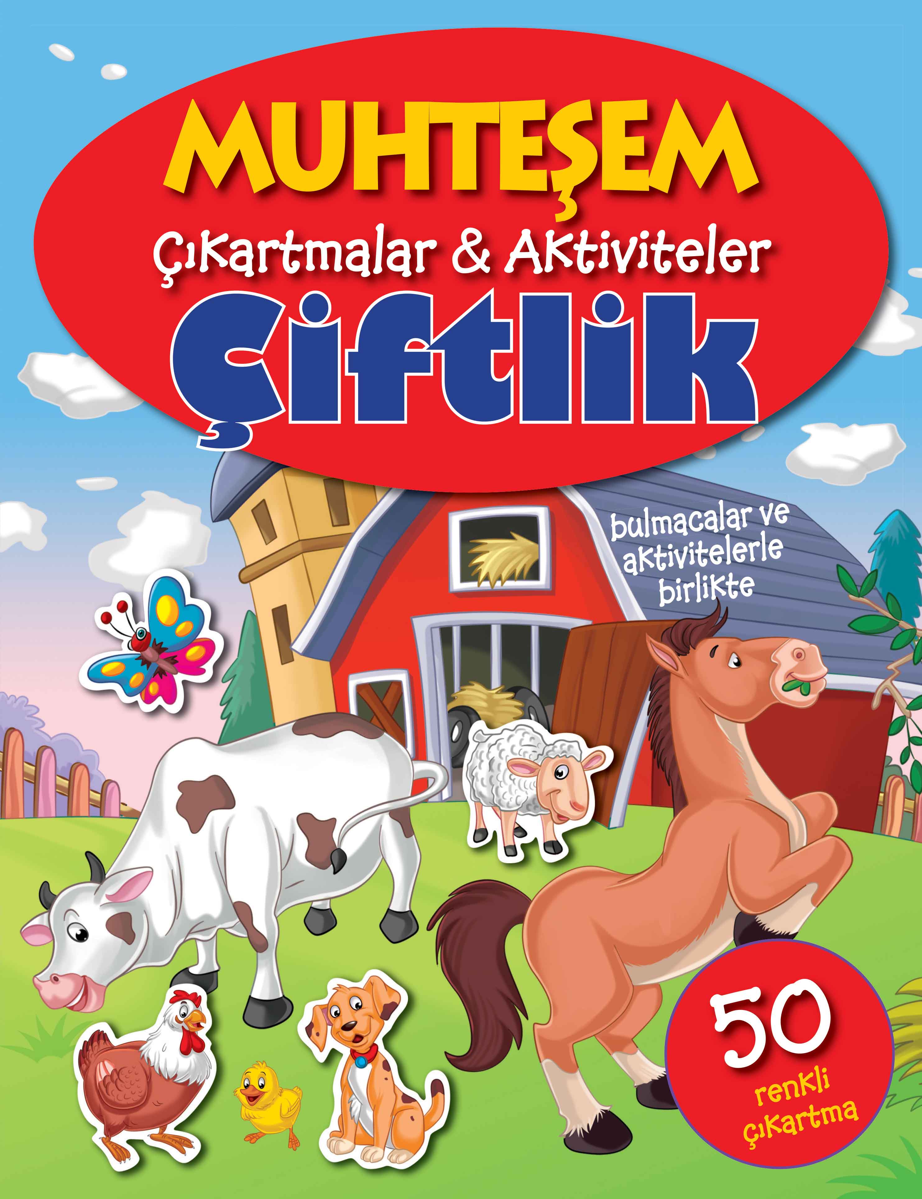 Muhteşem Çıkartmalar ve Aktiviteler - Çiftlik  (4022)