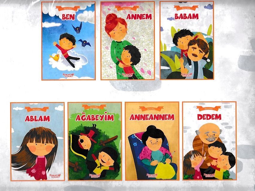 Ben ve Ailem Serisi - 7 Kitap Takım  (4022)