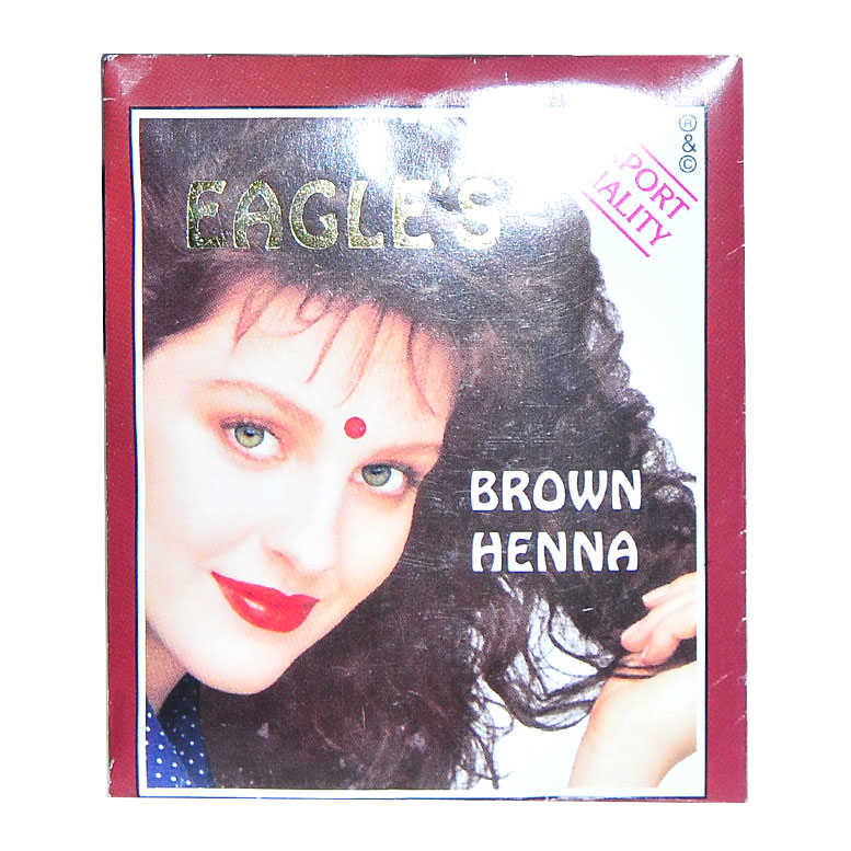 CLZ214 Kahverengi Hint Kınası (Brown Henna) 10 Gr Paket