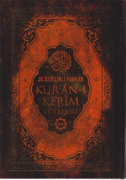 Kuranı Kerim ve Tefsiri 30 Özellikli Furkan  (4022)