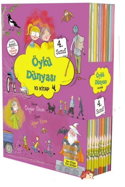 Öykü Dünyası 4. Sınıf 10 Kitap  (4022)