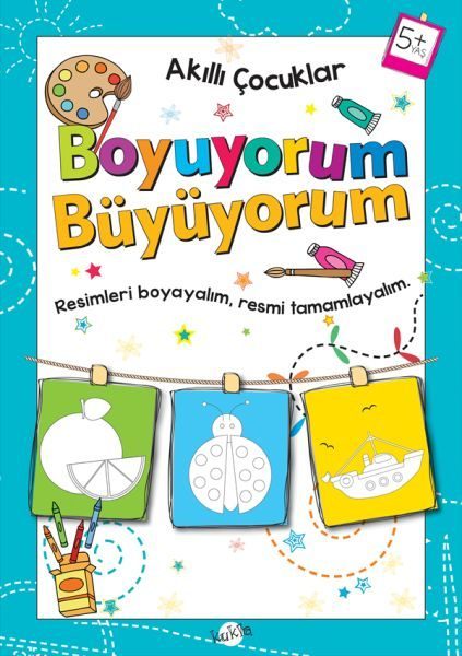 Akıllı Çocuklar - Boyuyorum Büyüyorum (5+ Yaş)  (4022)