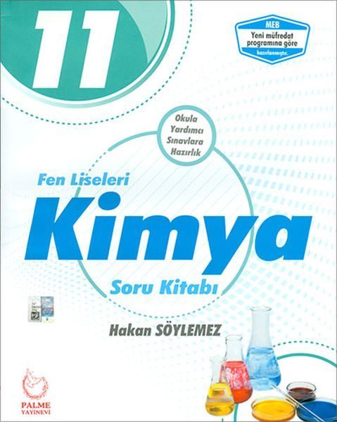 Palme 11.Sınıf Fen Liseleri Kimya Soru Kitabı (Yeni)  (4022)