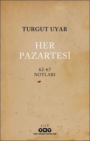 Her Pazartesi /1962-67 Notları  (4022)