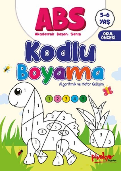 ABS 5-6  Yaş Kodlu Boyama  (4022)