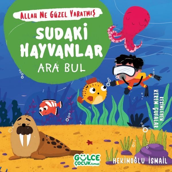 Sudaki Hayvanlar - Ara Bul - Allah Ne Güzel Yaratmış  (4022)