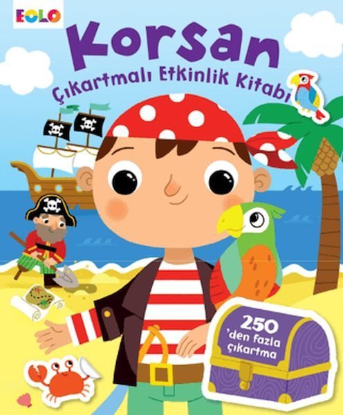 Korsan Çıkartmalı Etkinlik Kitabı  (4022)