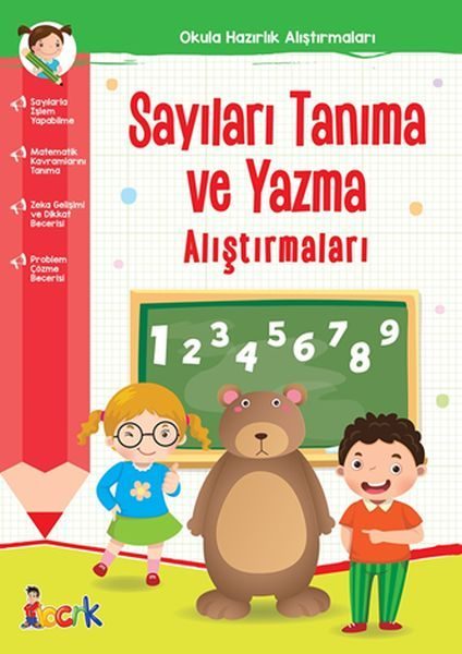 Sayıları Tanıma ve Yazma Alıştırmaları  (4022)