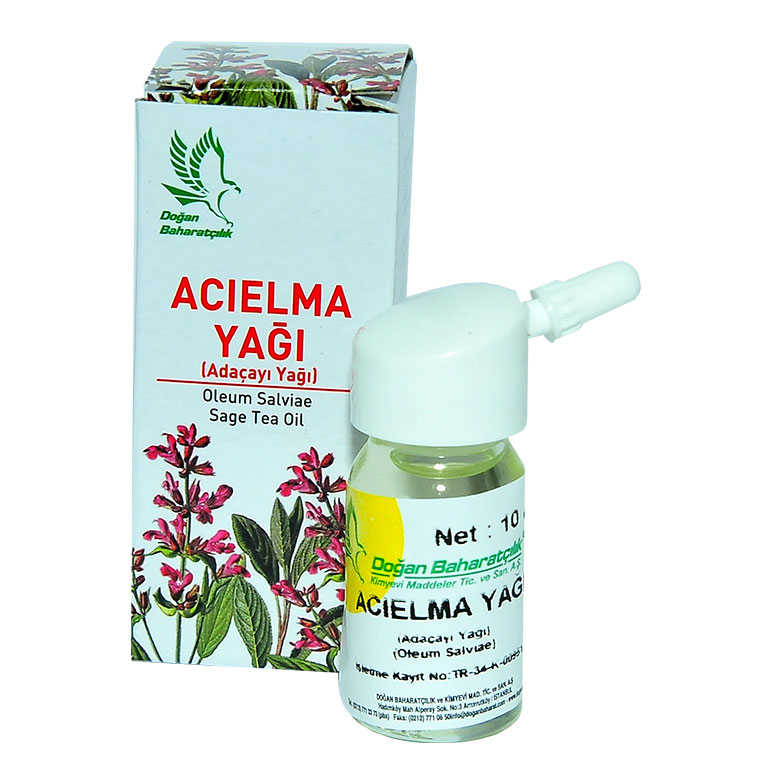 CLZ214 Acı Elma - Adaçayı Yağı 10 cc