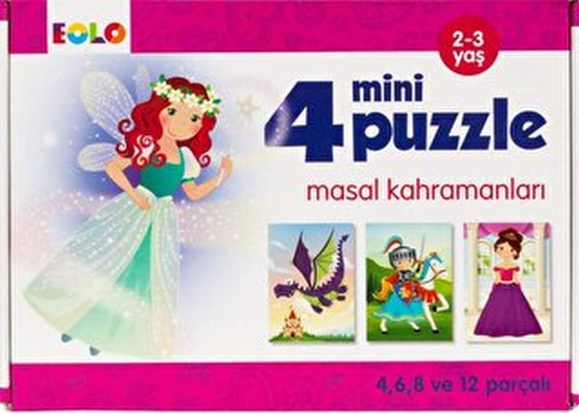 Mini Puzzle-Masal Kahramanları  (4022)