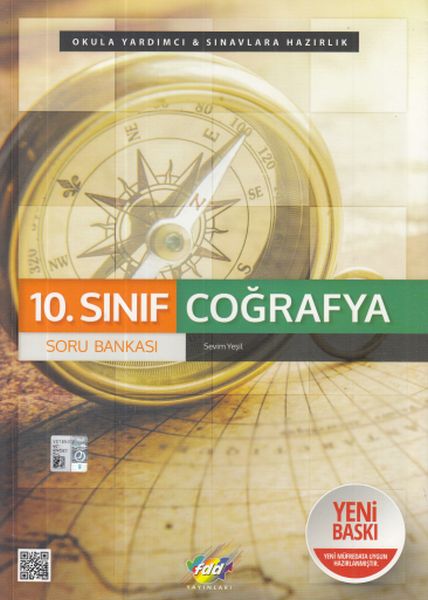 FDD 10. Sınıf Coğrafya Soru Bankası (Yeni)  (4022)