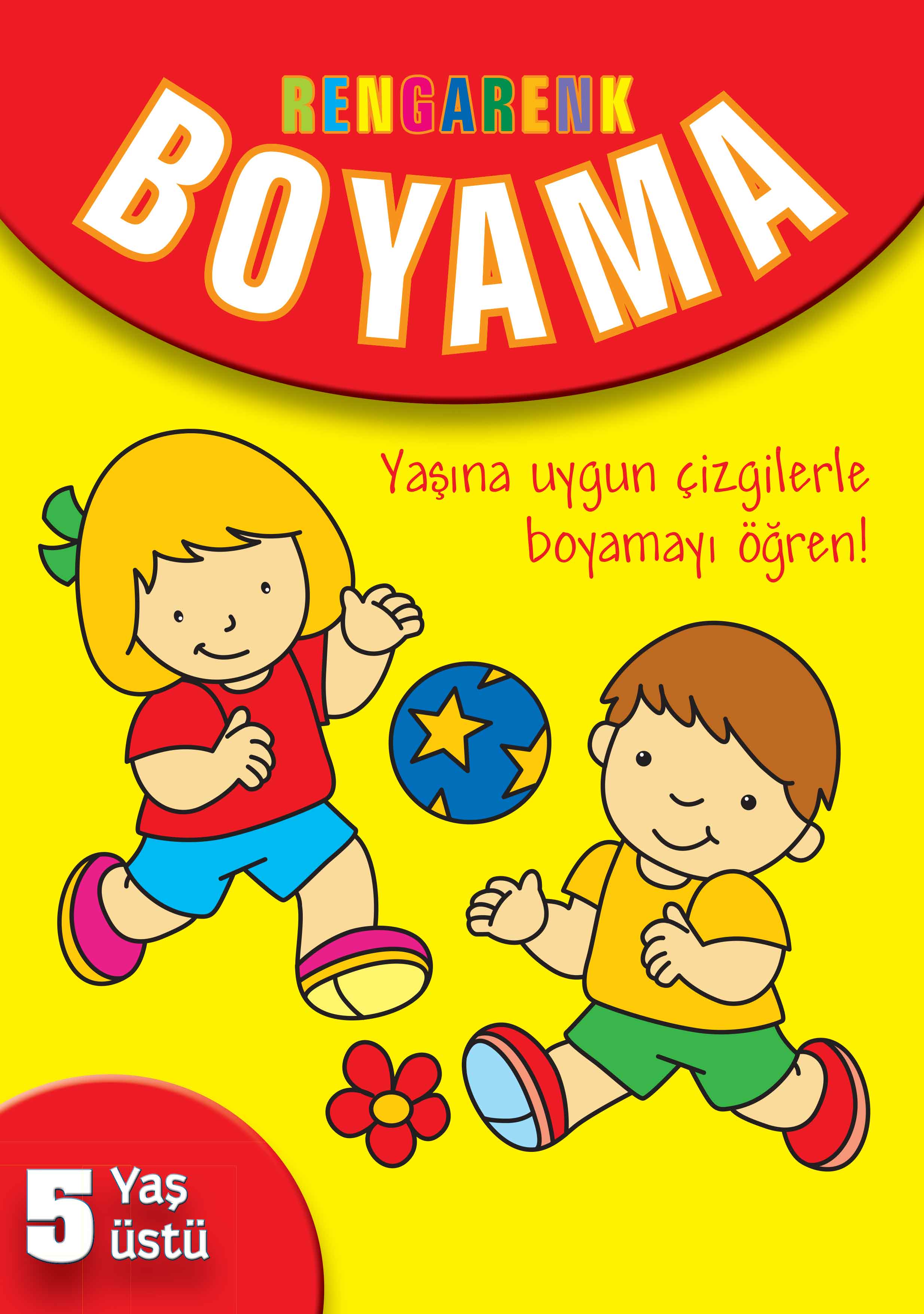 Rengarenk Boyama (5 Yaş Üstü)  (4022)