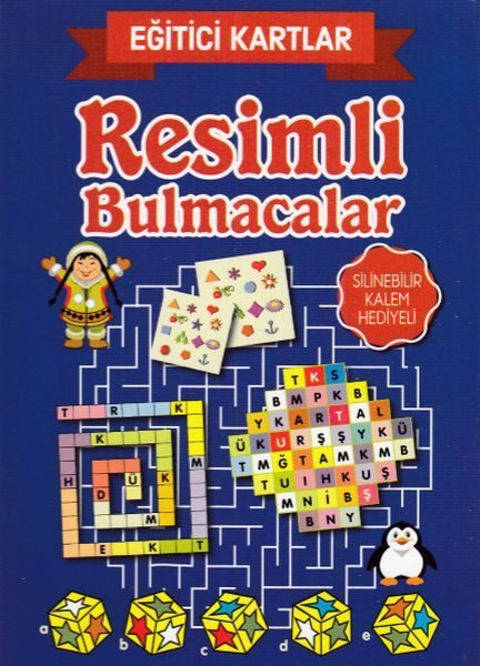 Eğitici Kartlar Resimli Bulmacalar  (4022)