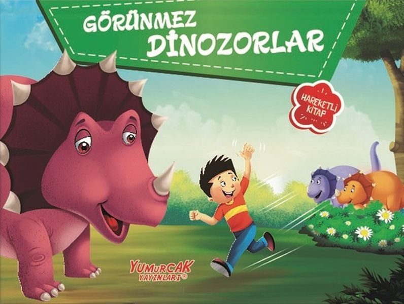 Görünmez Dinozorlar - Üç Boyutlu Kitap  (4022)