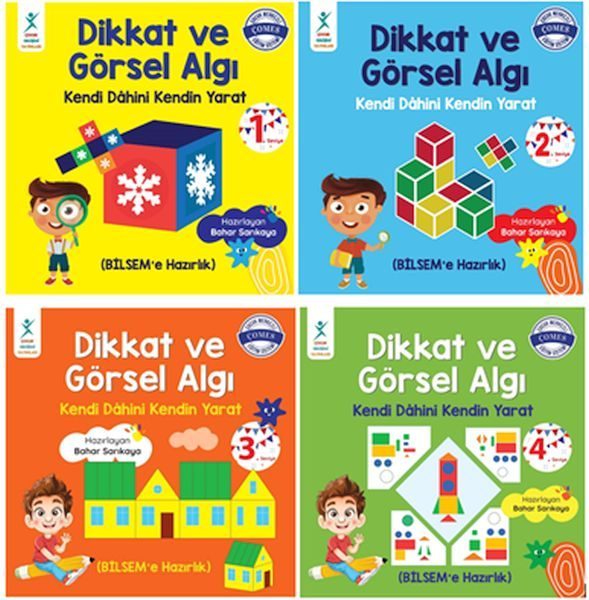 Dikkat ve Görsel Algı Evde Eğitim Seti  (4022)