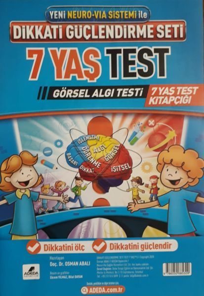 Dikkati Güçlendirme Seti 7 Yaş Test  (4022)