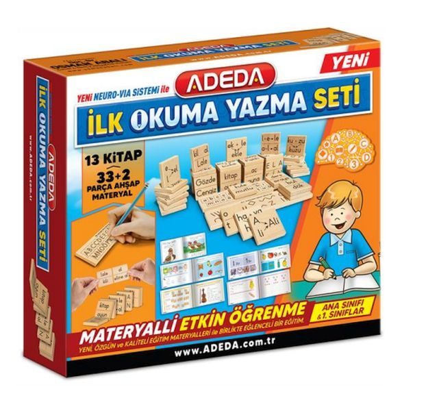 İlk Okuma Yazma Seti (Anasınıfı - 1.Sınıflar)  (4022)