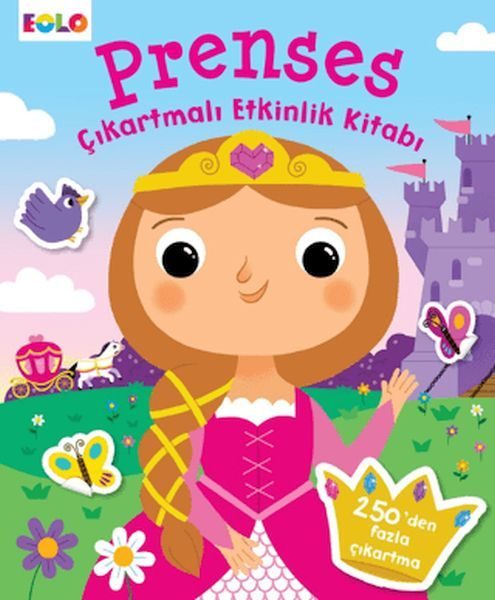 Prenses Çıkartmalı Etkinlik Kitabı  (4022)