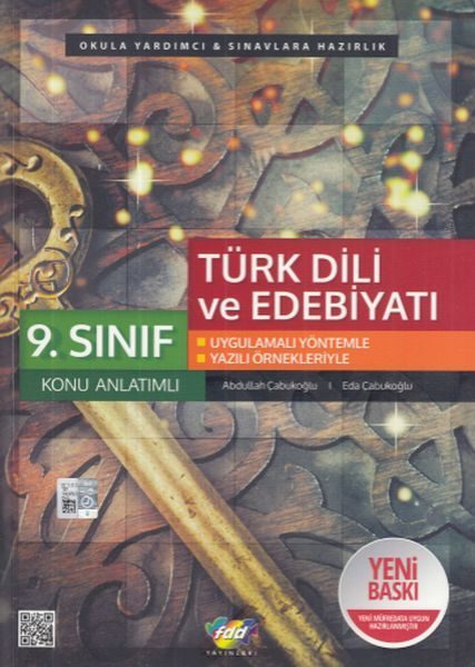 FDD  9.Sınıf Türk Dili ve Edebiyatı Konu Anlatımlı  (4022)