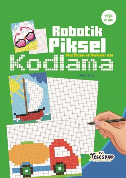 Robotik Piksel Kodlama Yeşil Kitap  (4022)