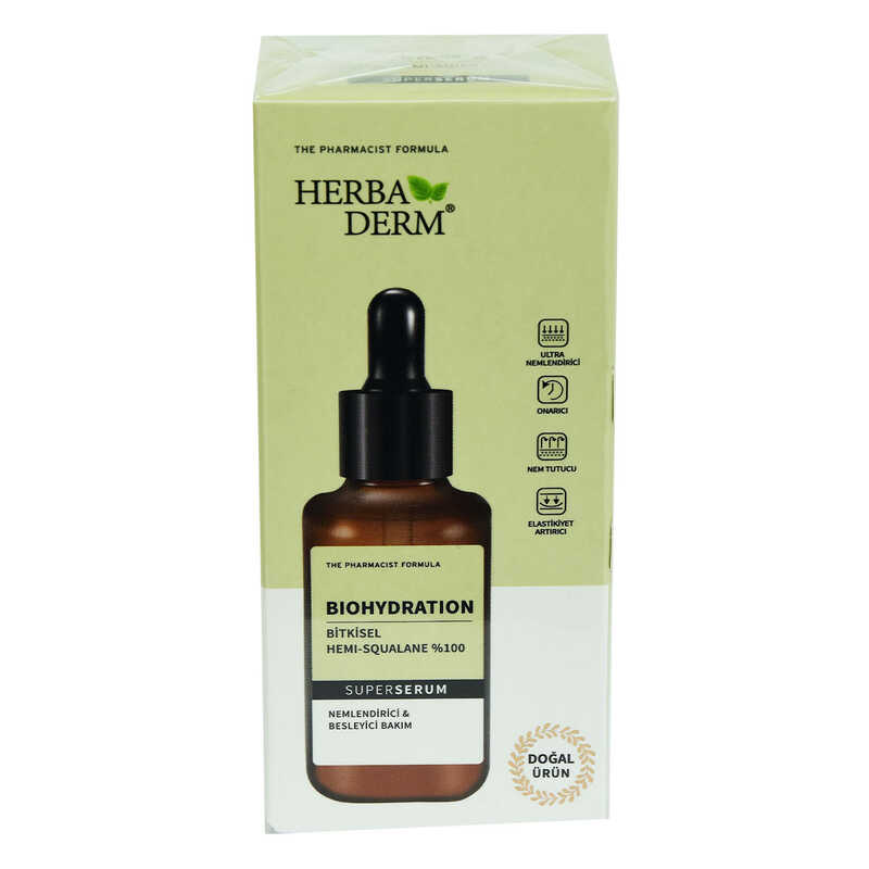 CLZ214 Superserum BioHydration Bitkisel Hemi-Squala Nemlendirici Doğal Yüz Serumu 30 ML