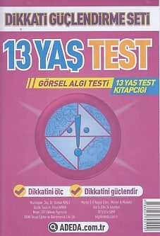 Dikkati Güçlendirme Seti 13 Yaş Test  (4022)