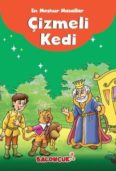 Çocuklar için En Meşhur Masallar - Çizmeli Kedi Hayal ve Odak Geliştirici Masallar  (4022)