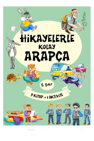 5. Sınıf Hikayelerle Kolay Arapça (9 Kitap + 2 Aktivite)  (4022)