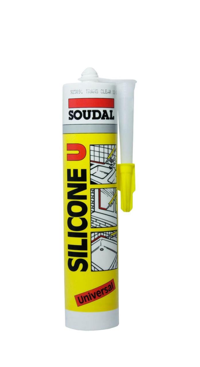 CLZ202 Soudal Silikon Şeffaf 280 gr