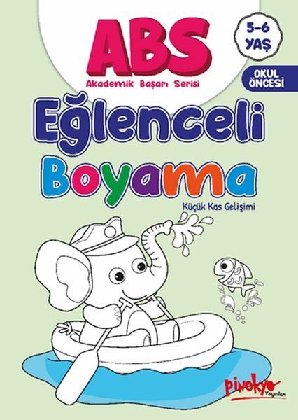 ABS 5-6 Yaş Eğlenceli Boyama  (4022)