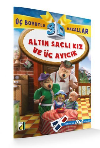 Altın Saçlı Kız ve Üç Ayıcık / Üç Boyutlu Masallar  (4022)