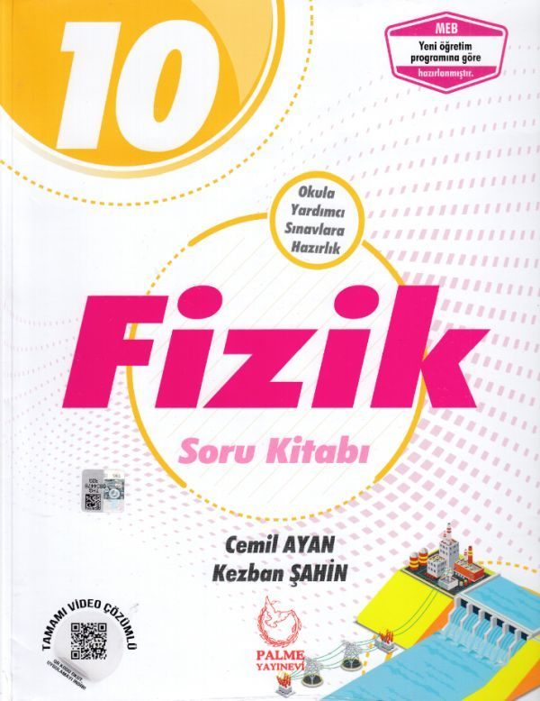 Palme 10. Sınıf Fizik Soru Kitabı (Yeni)  (4022)