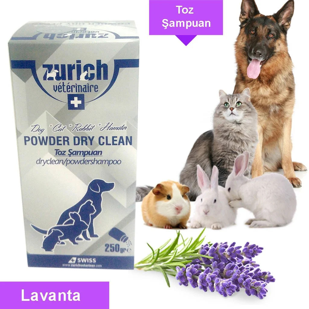 CLZ205  Powder Clean Toz Şampuan 250 Gr Lavanta Kokulu