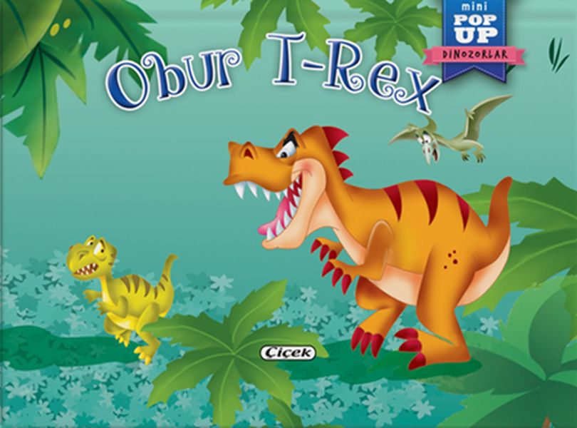 Pop-Up Mini Dinozorlar - Obur T-Rex  (4022)